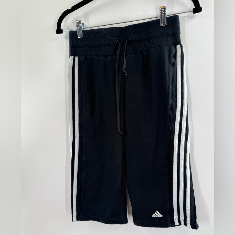 EUC Adidas Youth Cropped Pants - Picture 3 of 6